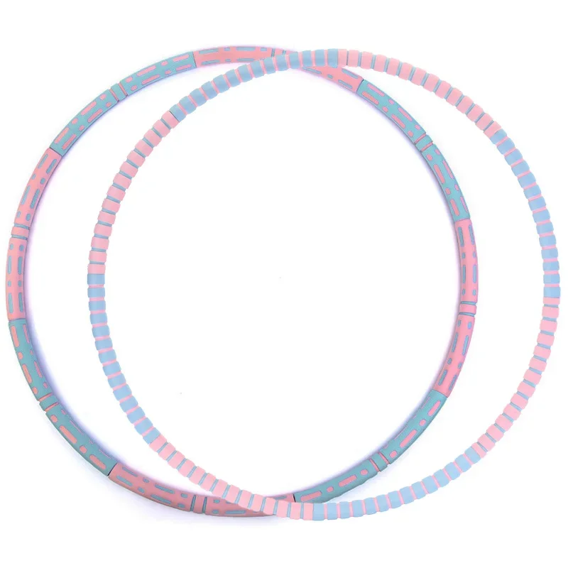 Afneembare en verstelbare fitnessapparatuur Sponsmassage Verergerde Huula Hoop Dunne tailletrainer Massage Sporthoepels