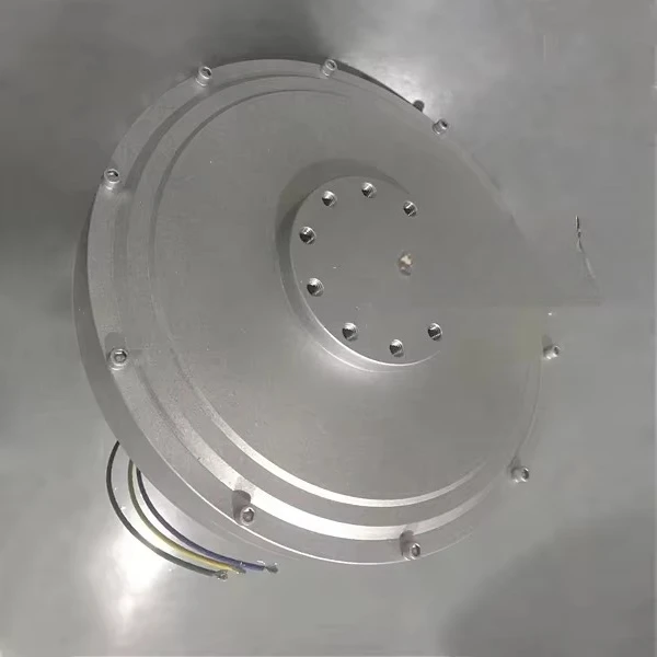 Generator Energi Alternatif Tanpa Inti Cakram Fluks Aksial Rpm Rendah GDG-380 1kw 2kw Tegangan Kustomisasi