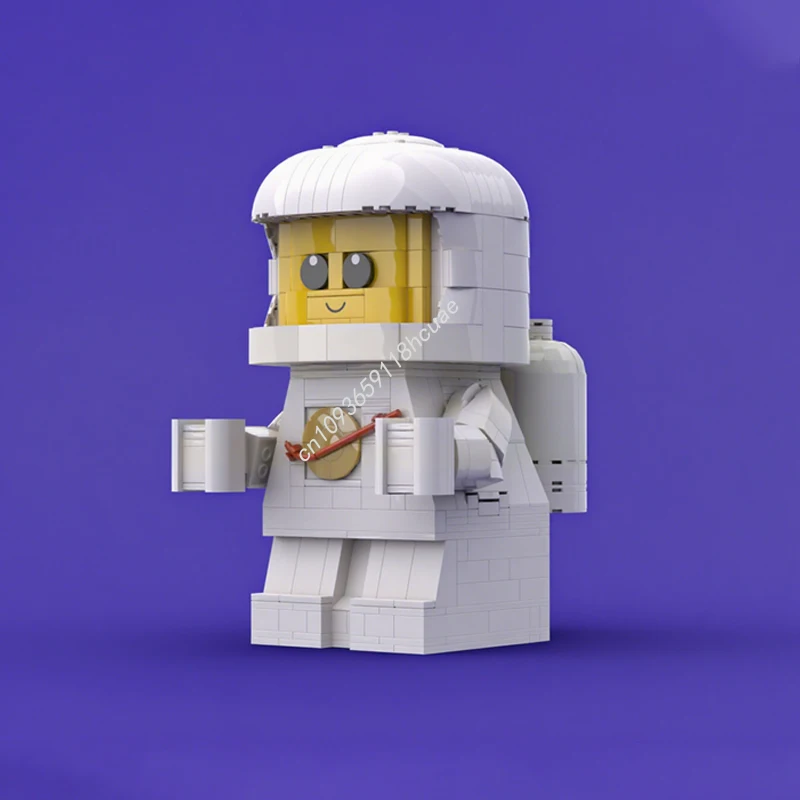 

805pcs MOC 12:1 Classic Space Baby Astronaut Building Blocks Logical thinking up Space imagination up Solve Christmas toy Gift