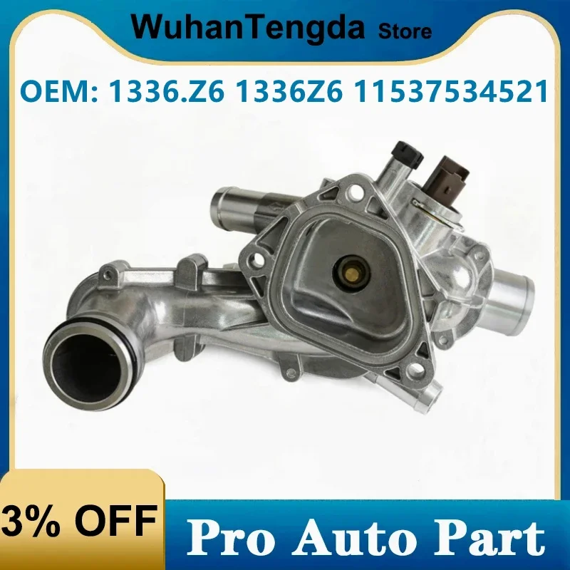 

Aluminum 1336.Z6 Engine Thermostat 11537534521 For 2007-2013 Mini Cooper Countryman Paceman 1.6L Peugeot Citoren 1336Z6