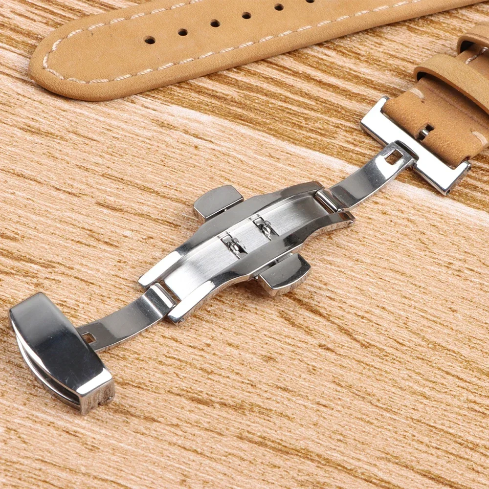 Застежка-бабочка для часов 20 мм 22 мм