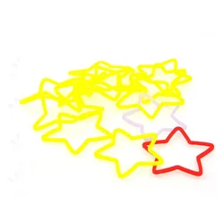 high quality 100 Pcs Rubber Band Shapes (star) - Magic Trick,close up magic,stage,Illusions,Fun,magic show