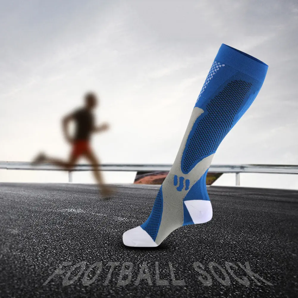 

3Pairs Compression Socks Athletic Sports Socks Breathable Non-Binding Design for Running Basketball Cycling Outdoor Fitness
