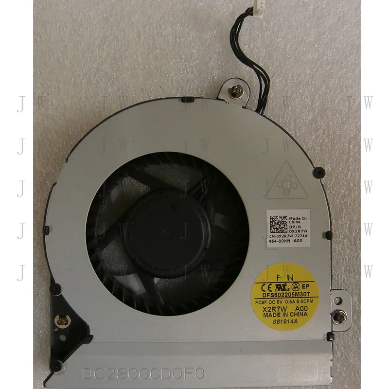 DDW   For Dell Alienware M18X R3 CPU Cooling Fan DC28000D0F0 0X2R7W X2R7W