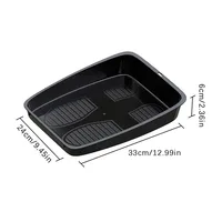 Plateau de rangement pour chaussures de voiture, intérieur multifonctionnel, accessoire Durable, organisateur de véhicule, boîte de conteneur sous le siège 6