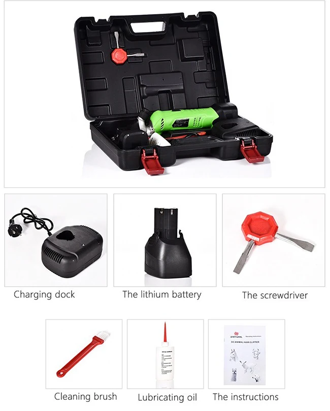 Factory Price China Supplier  Cordless Electric Clipper for Dagging Sheep