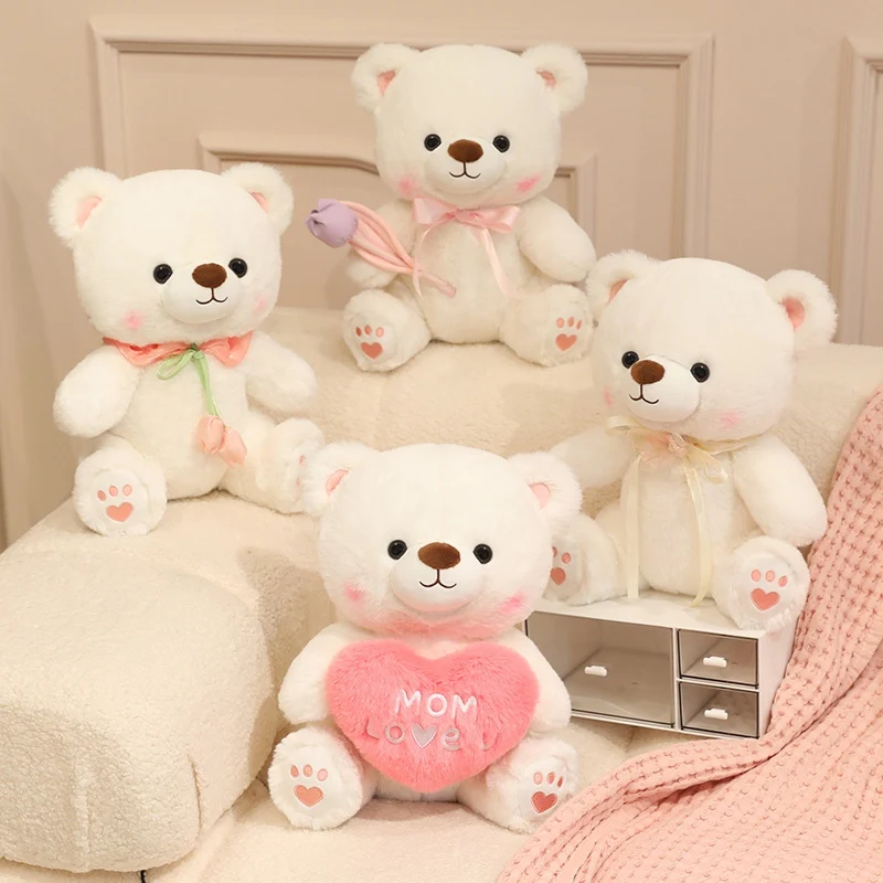 

30cm Teddy Bear Plushie Toy Dolls Cartoon Bear Soft Stuffed Dolls Girls Boys Gradution Toy Gift Kawaii Animals Plush Toys