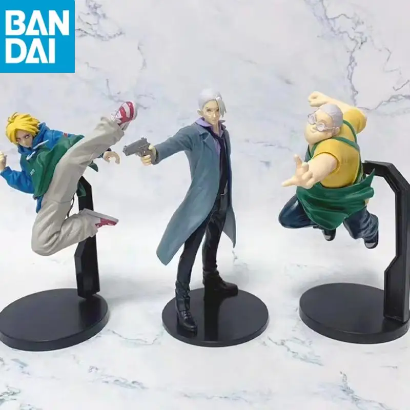 

BANDAI NAMCO in stock Original SAKAMOTO DAYS Taro Sakamoto Shin Asakura Pvc 21cm Anime Figure Model Collector Figurine Toys Gift