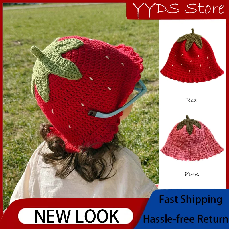 cappello-invernale-per-bambini-a-forma-di-fragola-berretto-lavorato-a-maglia-caldo-e-morbido-alla-moda-per-uso-quotidiano-e-all'aperto