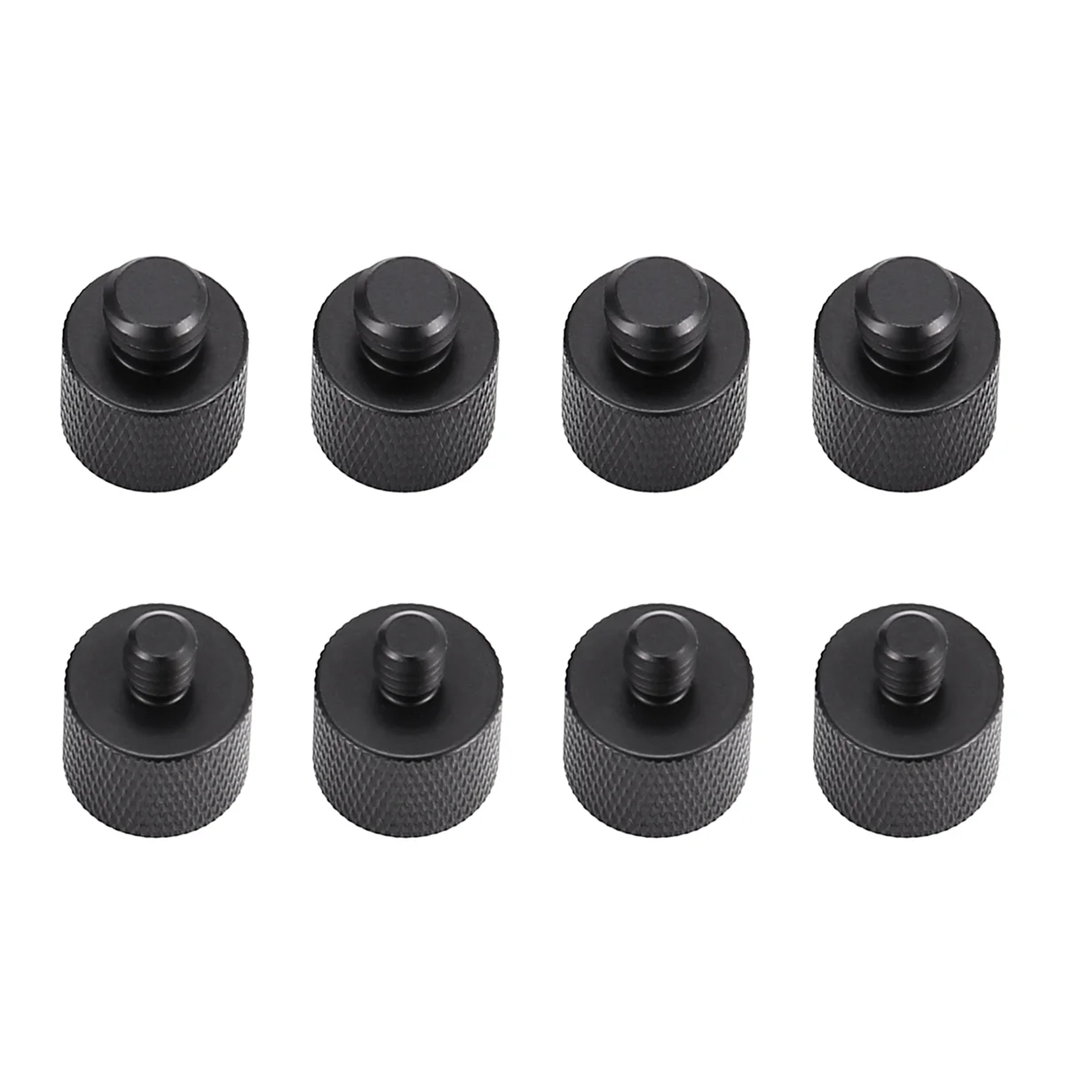 Effizientes 8-teiliges Mikrofon 1/4 Stecker auf 3/8 Buchse und 3/8 Stecker auf 1/4 Buchse