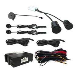 BSD Warning Light IP67 Waterproof Blind Spot Monitoring System Assist Lane Changing Blind Spot Sensor Ultrasonic Warning System
