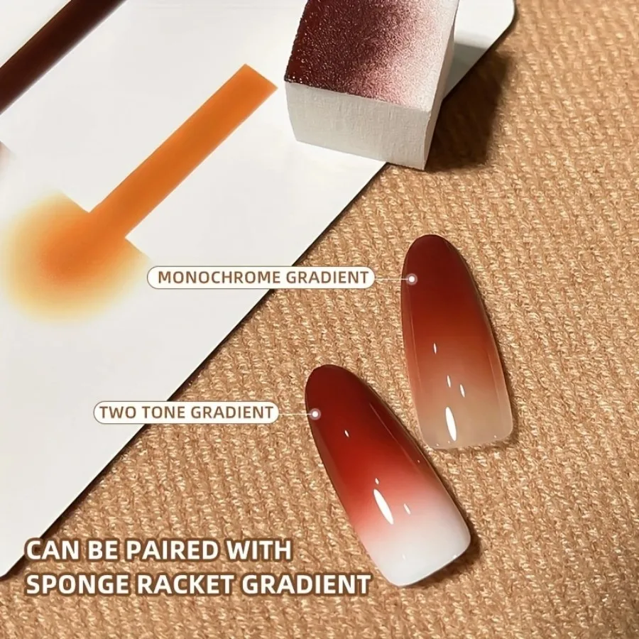 لوحة MORDDA 9 ألوان جديدة من الحرير لغسل الطرق - غراء الوسادة، تشبع عالي، غراء طلاء أظافر شبه صلب متعدد الاستخدامات،