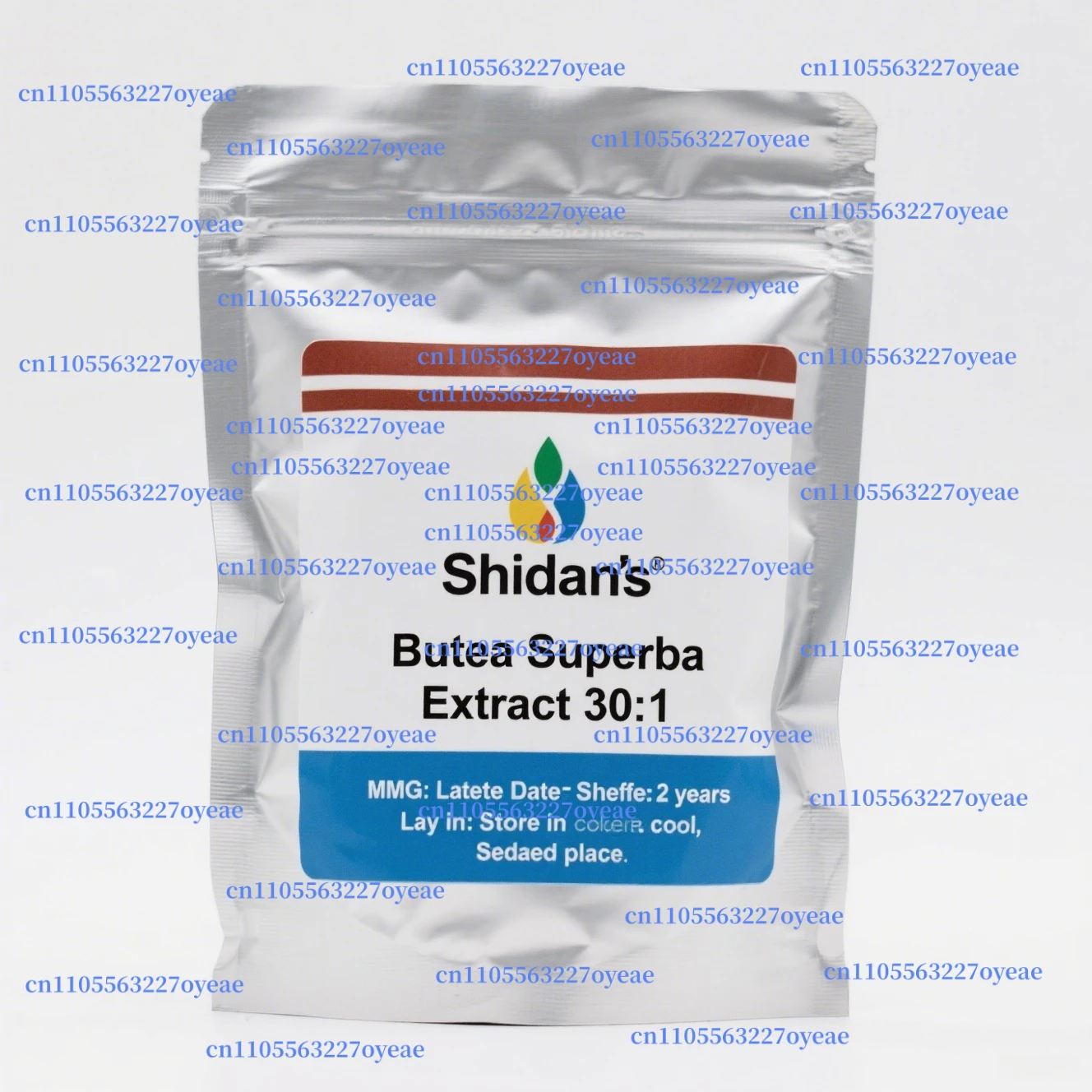 

Butea Superba 30:1 Customized Powder Refillable bags Packaging for Global Soap Production Raw Material Factories