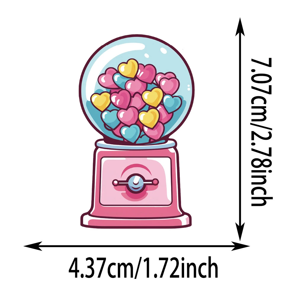 10/30/50 pçs bonito dos desenhos animados colorido doces doodle adesivos engraçados decalques diy skate telefone bagagem adesivo estético brinquedo presentes