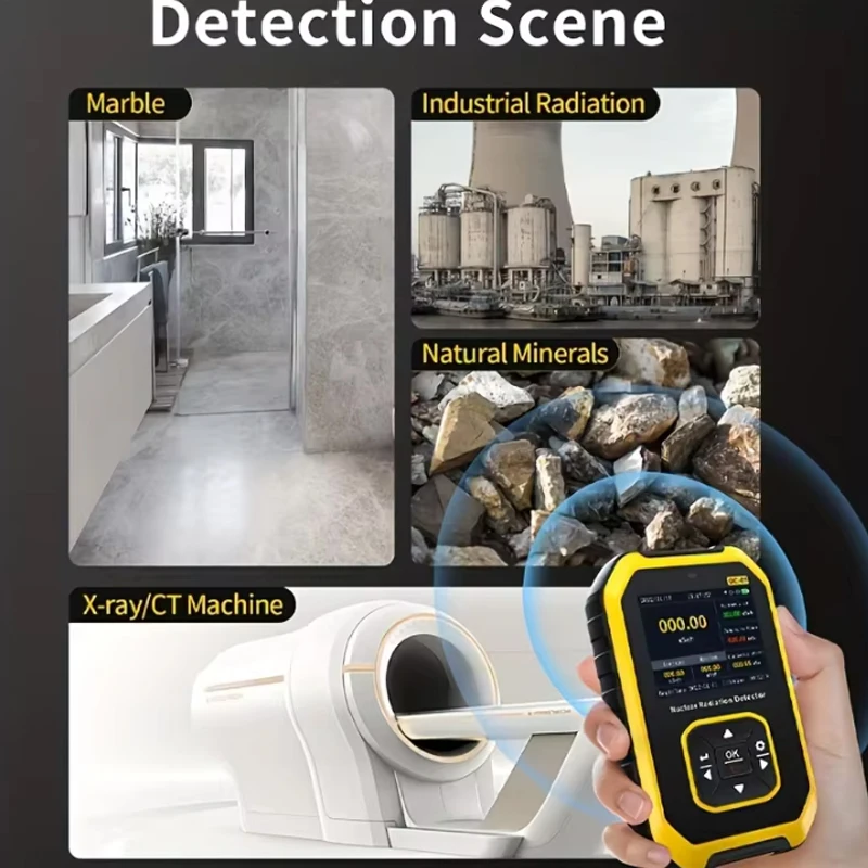 Geiger counter X-ray Γ-ray Β-ray Radioactivity tester Marble detector, nuclear radiation detector Personal dosimeter