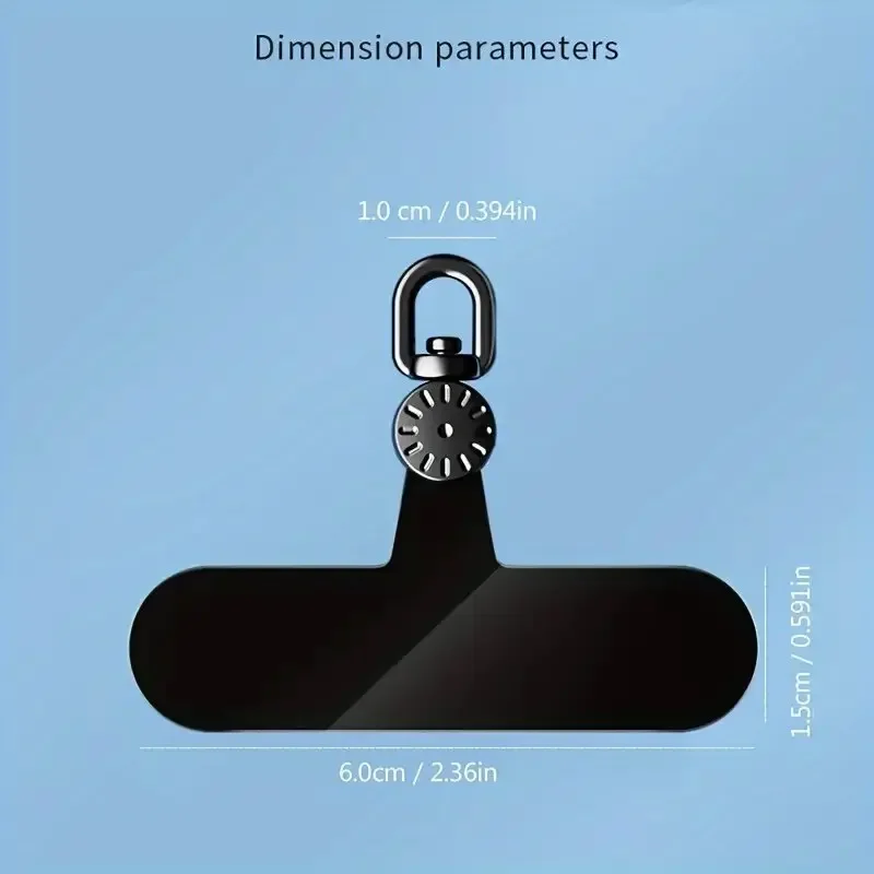 Multifunctionele Mobiele Telefoon Pad Swivel Clip Anti-Verloren Rug Sticker Houder Universele Telefoon Lanyard Patch Accessoires Voor iPhone