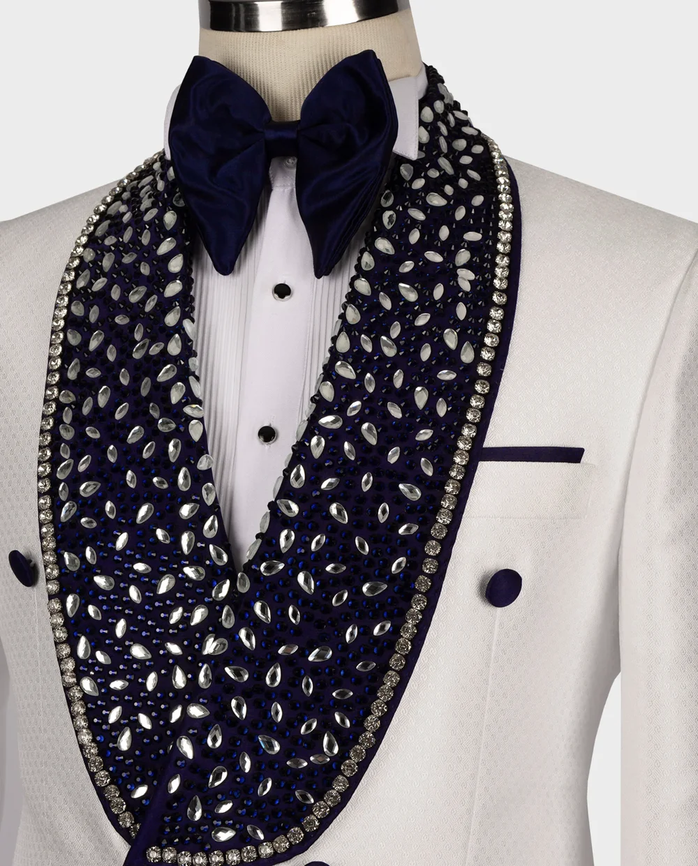 Mens Stone Embroidered Tuxedo Exclusive Design Wedding Suit, Men's Suit, Party , Prom Men Tuxedo,