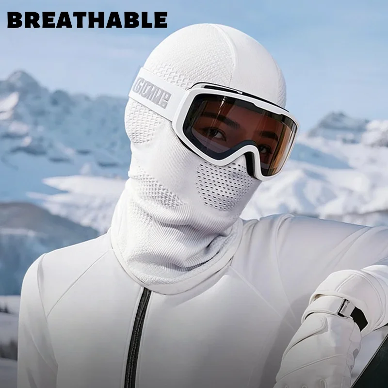 

Unisex Ski Goggle Hood for Men and Women Warm Breathable Dual-Sport Design for Skiing Snowboarding Windproof Quick-Dry Ski Face