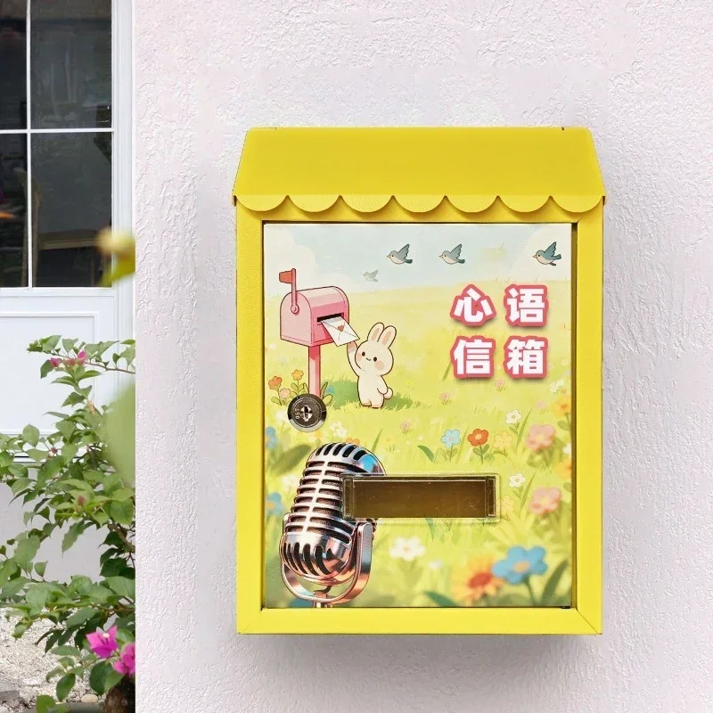 

Mailbox Outdoor Postala Cutie Mail Boxes Outdoor Communication Big Christmas Mailbox Santa Claus Courier Box Housing Aero Press