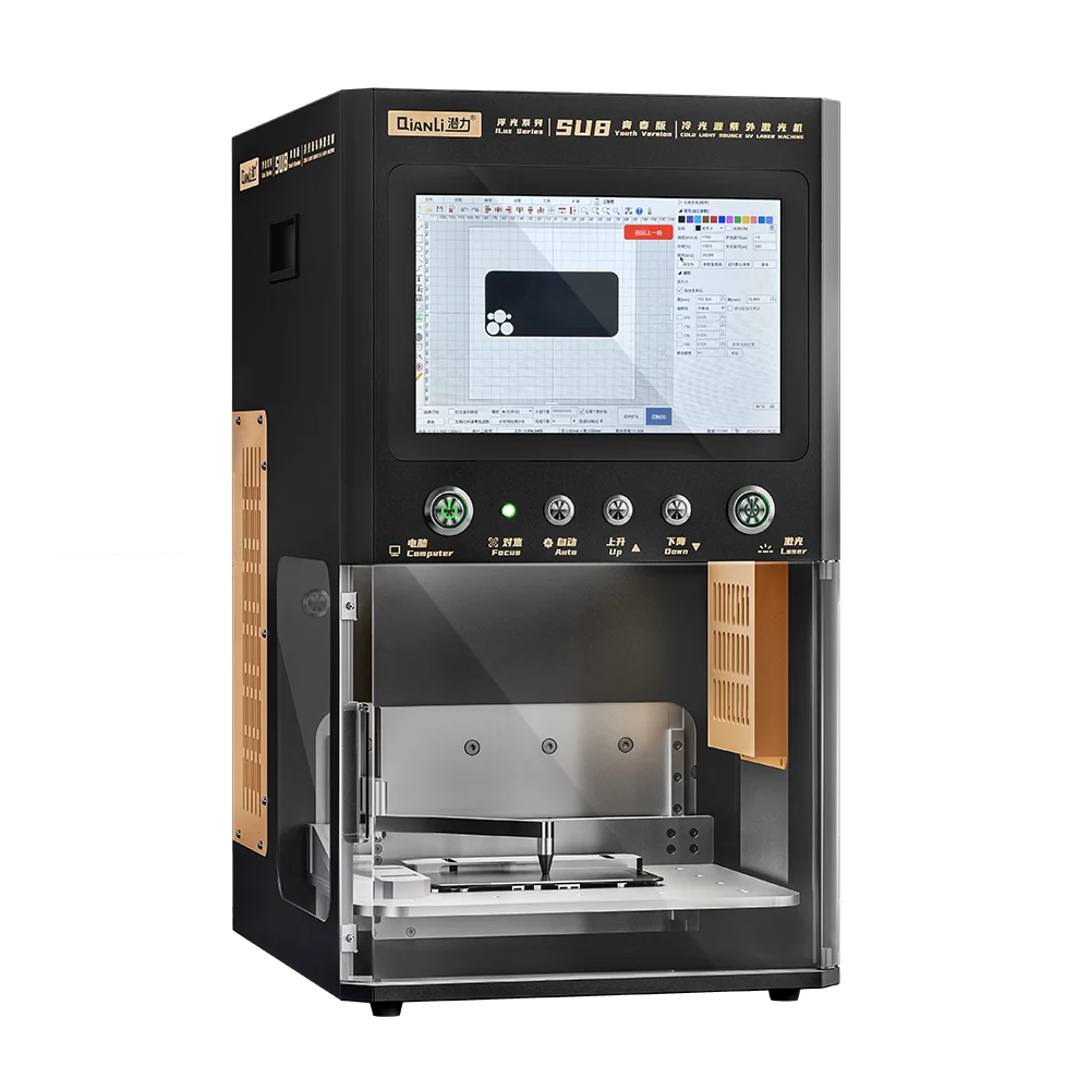 

Qianli Machine SU8 for Front Glass,back Cover Frame and Glass Support Thousand Languages Lightest Machine