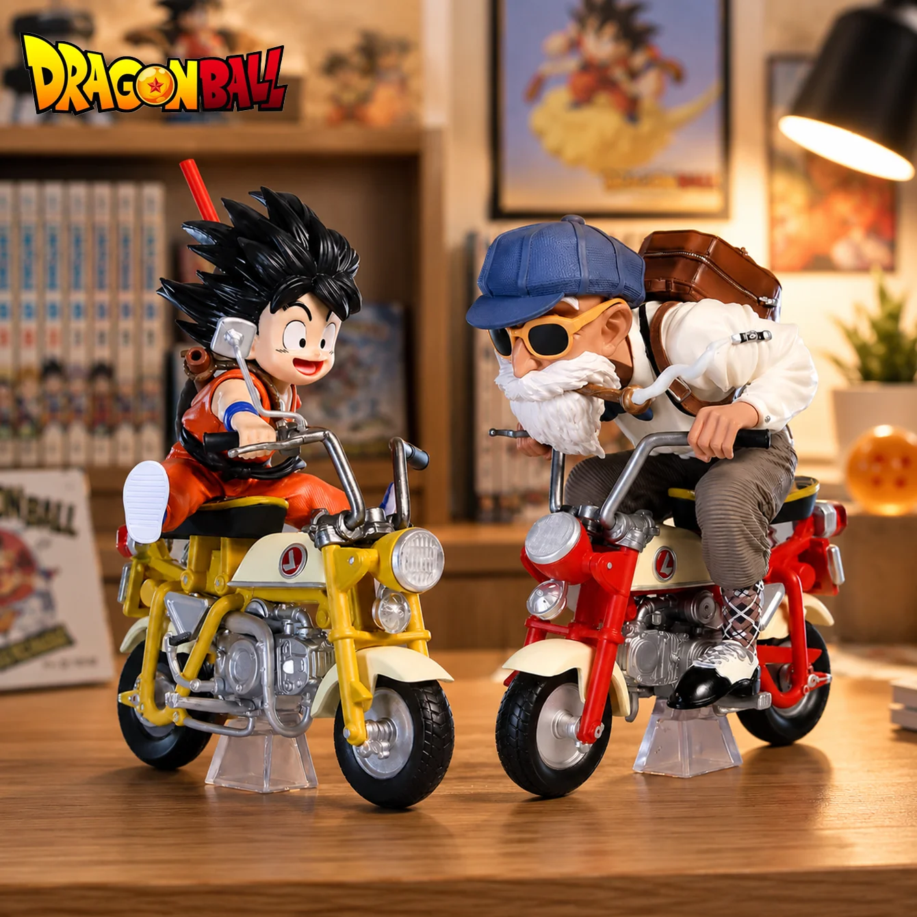 Goku, Meister Roshi, DB-Figur, Dragon Ball, Anime-Figur, Anime-Merchandise Geschenk für Freunde zum Geburtstag, Anime-Charakter-Statue Ornament, Schreibtisch-Dekoration, Sammlerfigur,