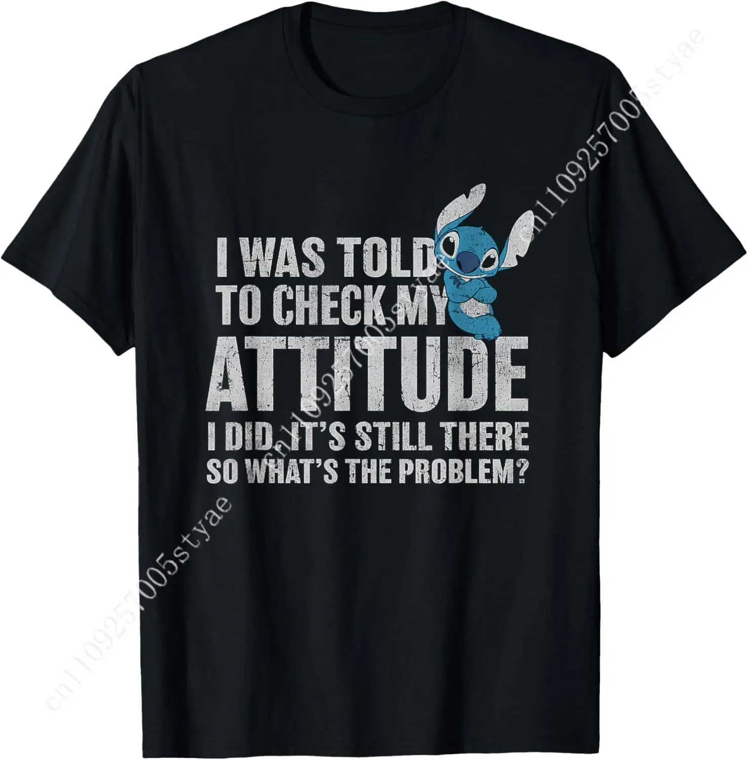 

Disney Lilo & Stitch Attitude Problem Alien T-Shirt