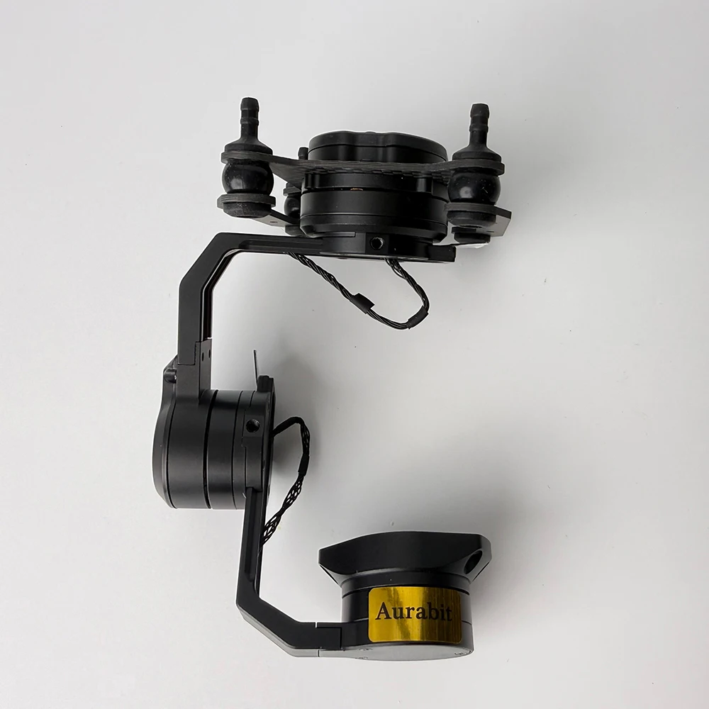 C‑200T 3‑Axis FPV Drone Gimbal PTZ 200g Payload ±0.01° Stabilization Head‑Tracker MAVLink S.BUS CRSF PWM for Multirotor VTOL