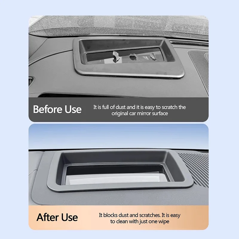 سيارة HUD عرض لجيلي غالاكسي E5 EX5 2024 2025 غطاء واقية رئيس يصل الزجاج المقسى غطاء شاشة اكسسوارات السيارات الداخلية #5