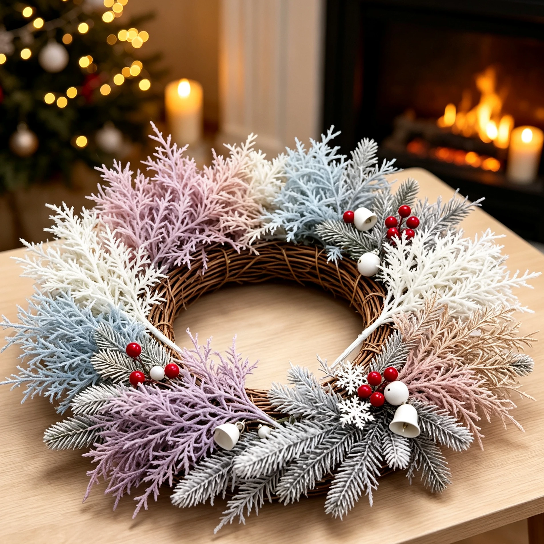 Kunstmatige veelkleurige frost - Christmas Tree Artificial recensie en prijs