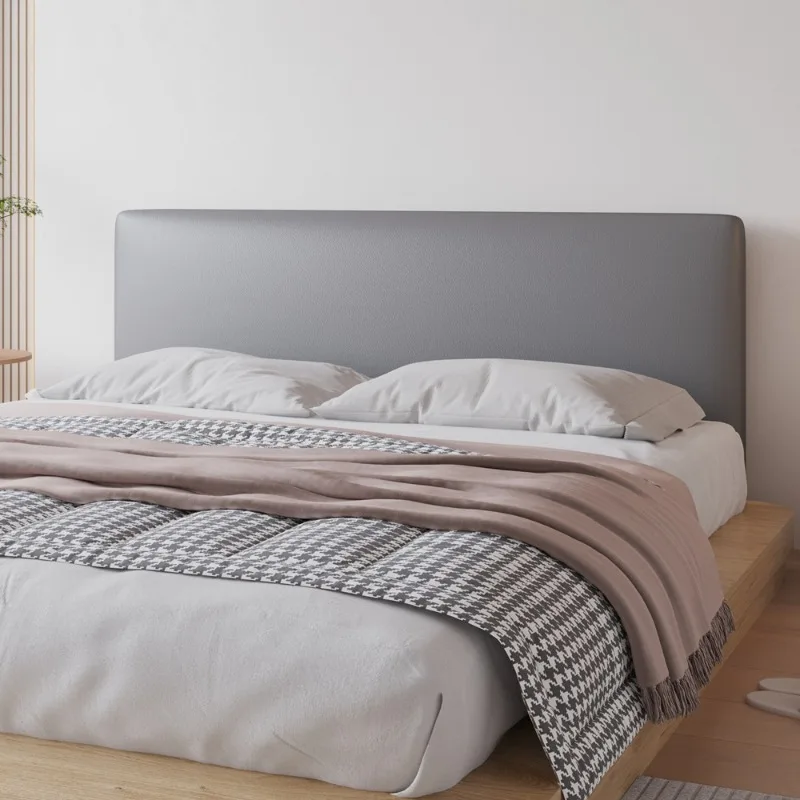 

PU Technology Fabric Soft Bag Headboard Cover Solid Color Waterproof And Stain Resistant Household Headboard Protective Cover