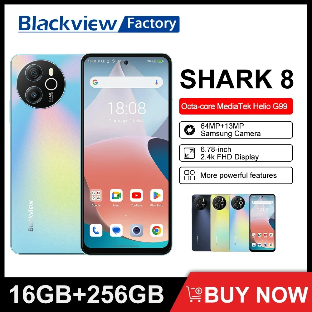 Blackview SHARK 8 6.78-inch 120Hz 2.4K Smartphone Review: A