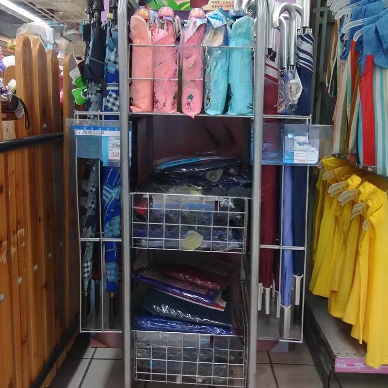 Store Wire Umbrella Rack Metal Shelf Shapella Display Stand