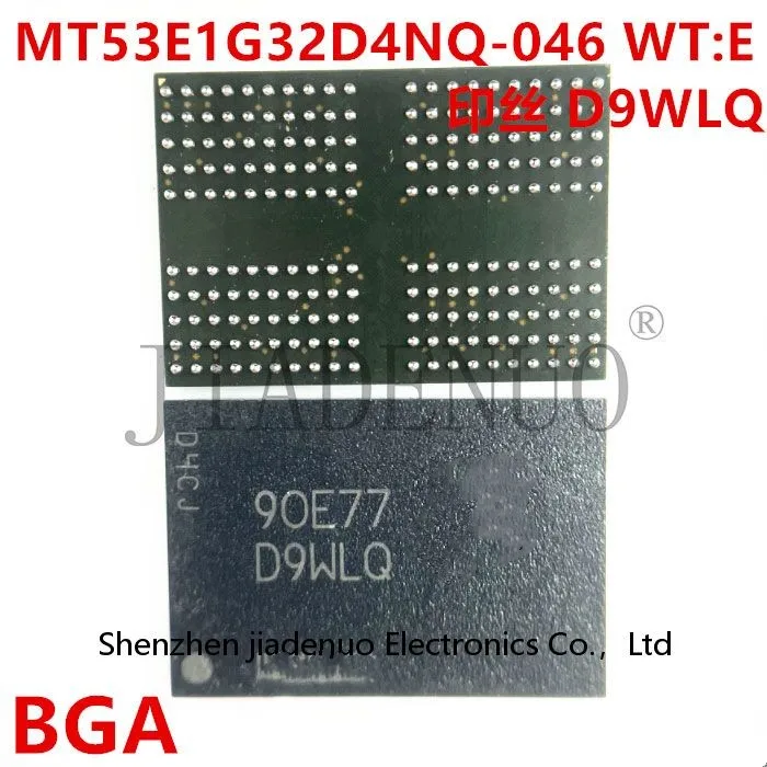 

(1pcs)100% New MT53E512M32D2NP-046 WT:E D9WGB 2GB D9WLQ 4GB BGA200 LPDDR4x chipset