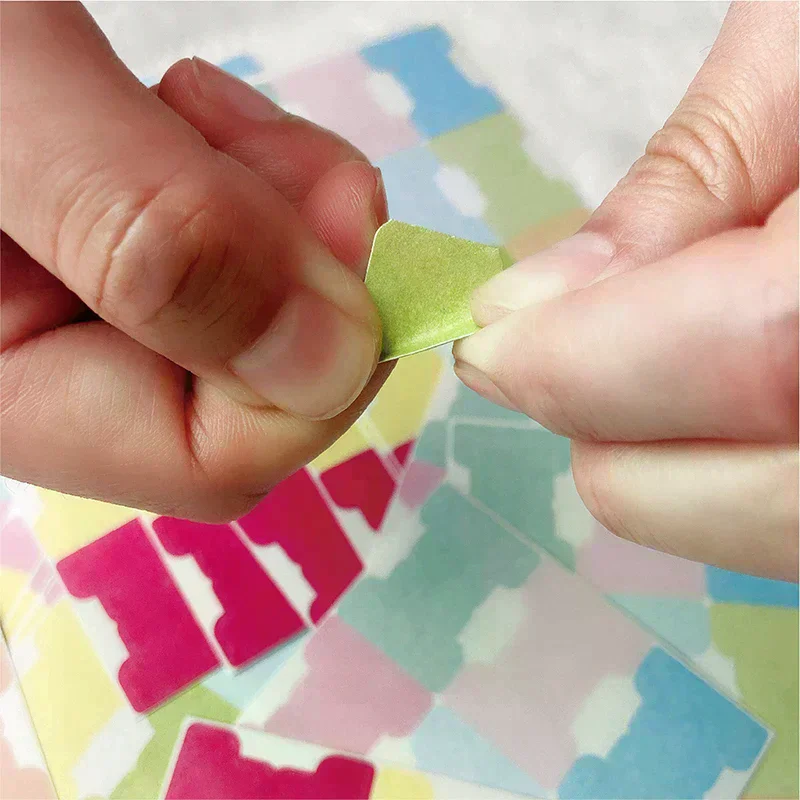 Self-adhesive  Label Sticker Personalized  Journaling Tabs Flag 5sheet