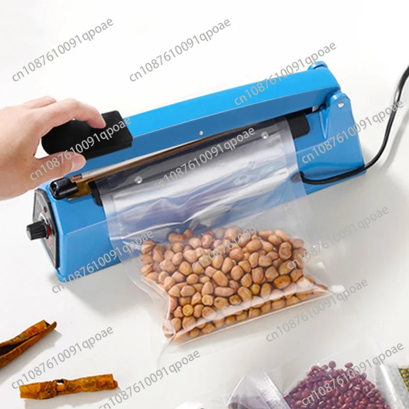 

400mm Impulse Sealer Manual Pouch Sealing Machine Aluminum Plastic Bag Heat Sealer Packing Device Electric Sf-400 Heating Sealer