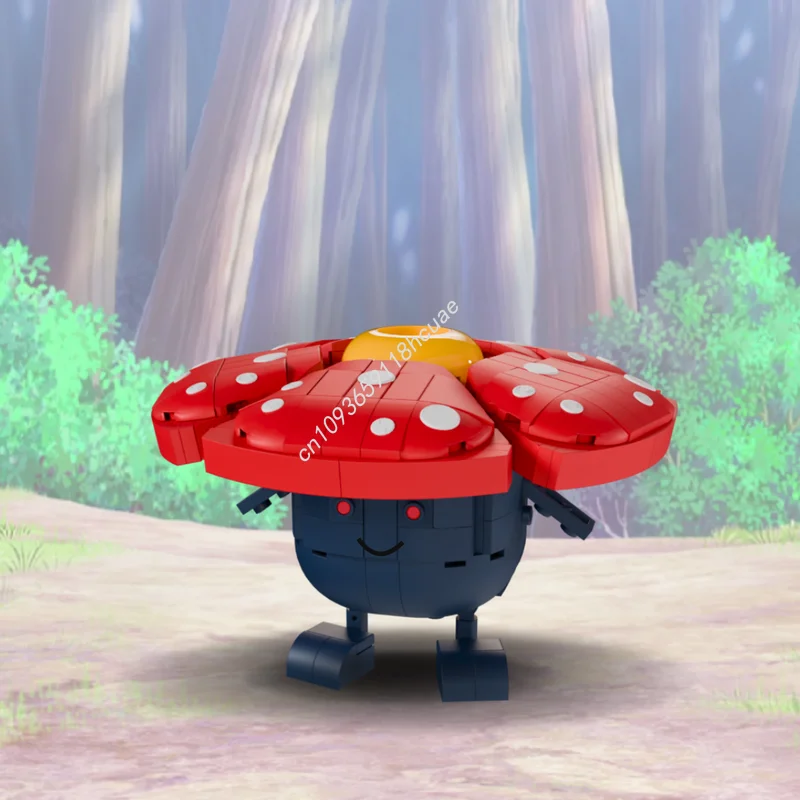 393 pçs moc vileplume pet bebê modelo blocos de construção crianças ideia modular montar brinquedos tijolo educação presentes natal