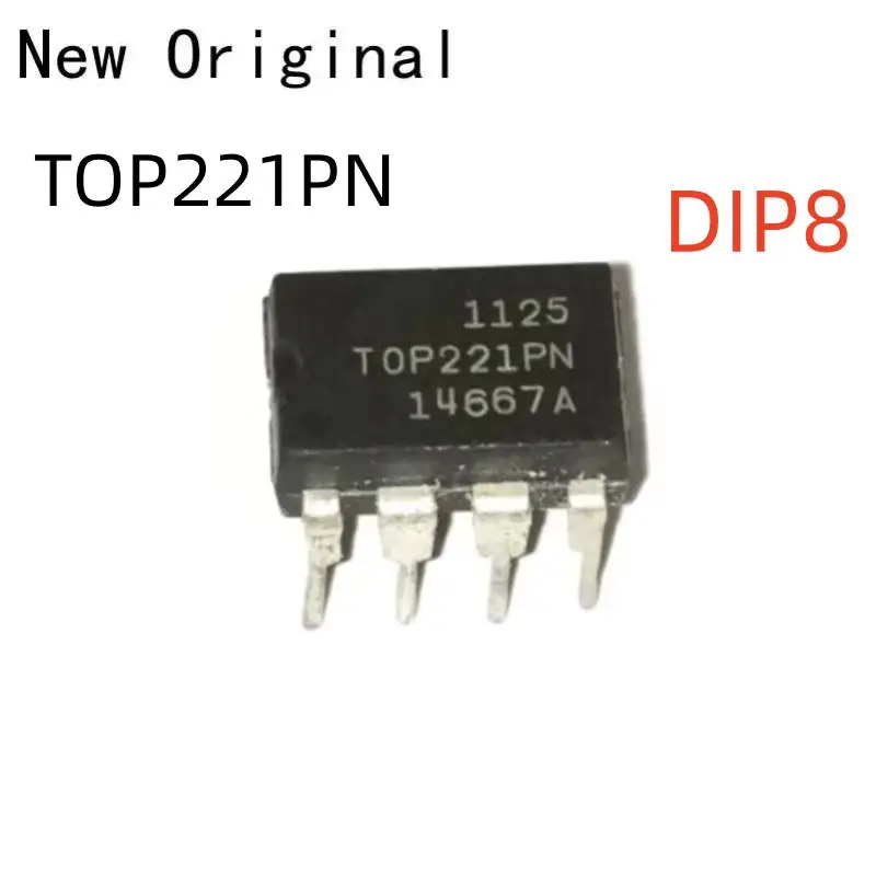 Top221Pn Dip7 New and Original Three-Terminal Off-Line Pwm Switch