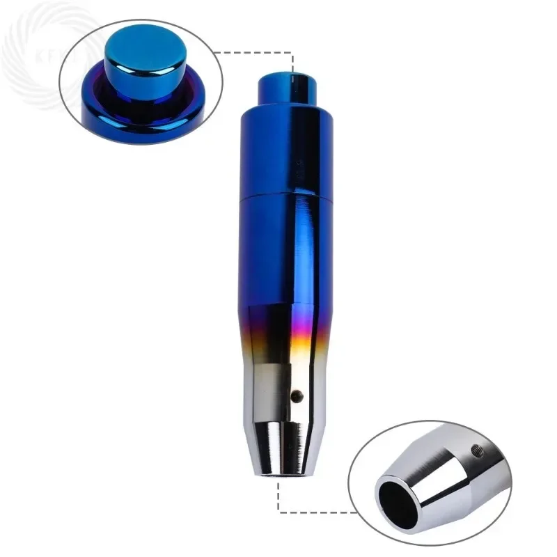 

1pcs for Automatic Transmission with Press Down Release Button Aluminum Automatic Stick Gear Shift Knob