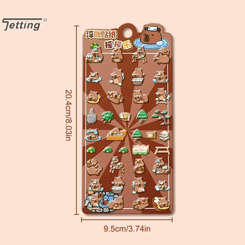 

1 шт. Kapibala 3D прозрачная желейная наклейка с кристаллами, декоративные наклейки, детские чехлы для телефонов, игрушки «сделай сам»