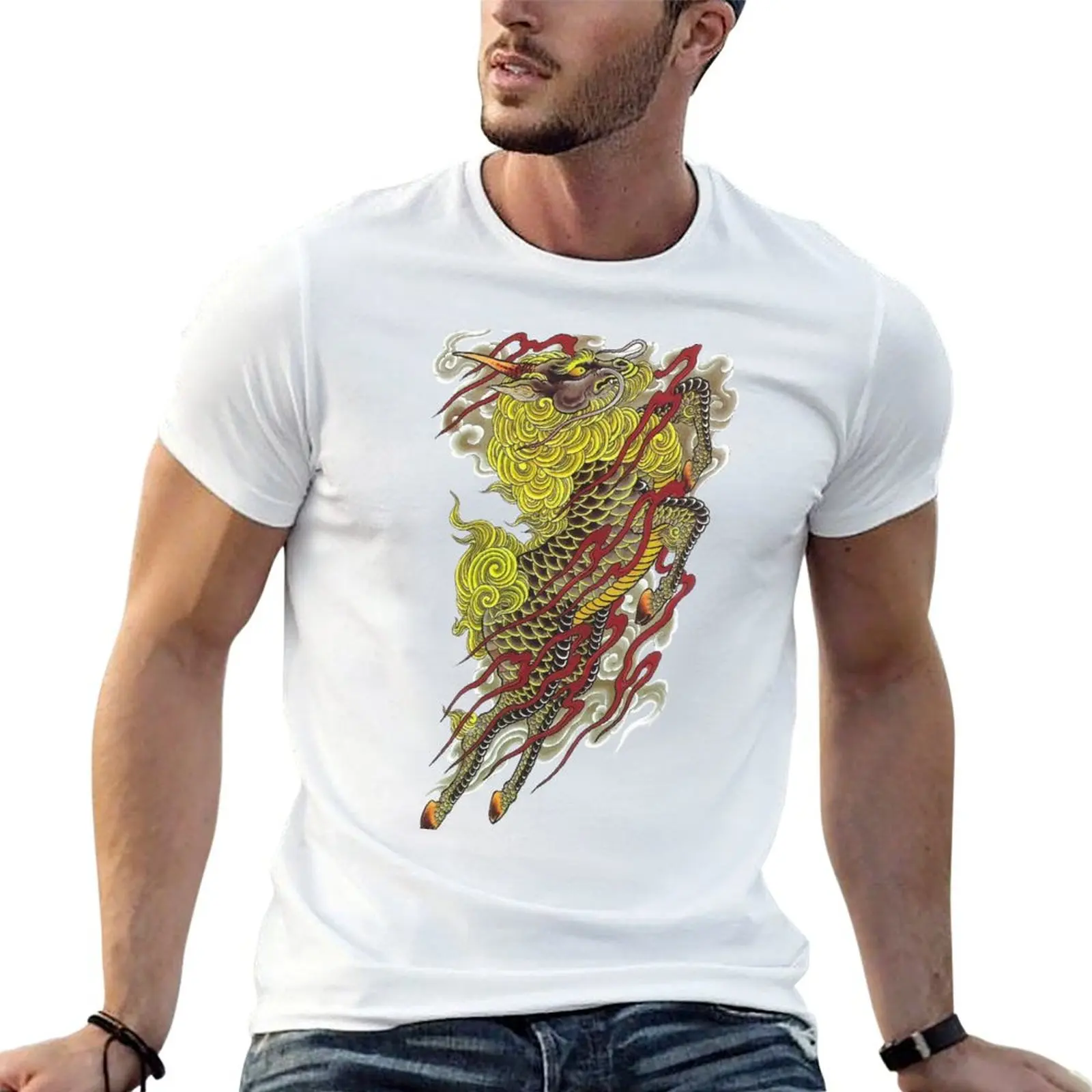 

Yakuza Mine Tattoo T-Shirt t shirt for man 100 percent cotton cotton t shirts high quality T-Shirt