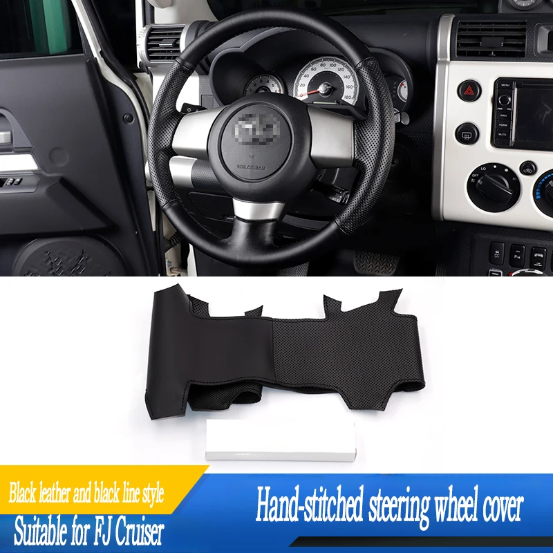 

Steering Wheel 2007-2022 Toyota FJ Cruiser Handsewn Steering Wheel Cover Handsewn Gloves Interior Accessories