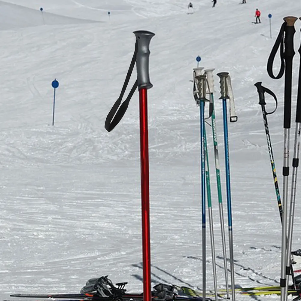 

2Pcs Ski Pole Wristband Adjustable Trekking Cane Strap Protective Tie Outdoor Sports Gear Ski Stick Strap Protective Tie