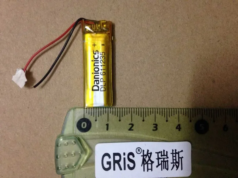 Аккумулятор для записи Bluetooth 3,7 В 551235601235061235   260 мАч полимерный