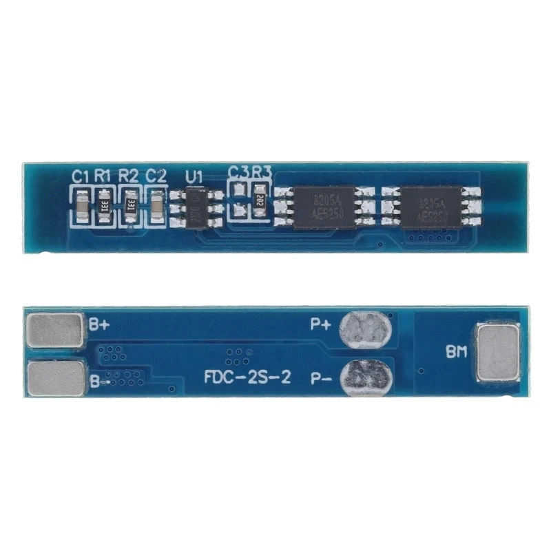 2 stringhe di 7.4V 8.4V batteria al litio scheda di protezione 3A corrente per prevenire sovraccarico e sovraccarico