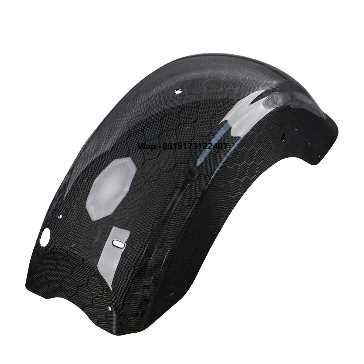 

Motorcycle Fenders Rear Fender Carbon Fiber 3K Twill Glossy for Touing 2014-2023 CVO Road Glide Street Glide