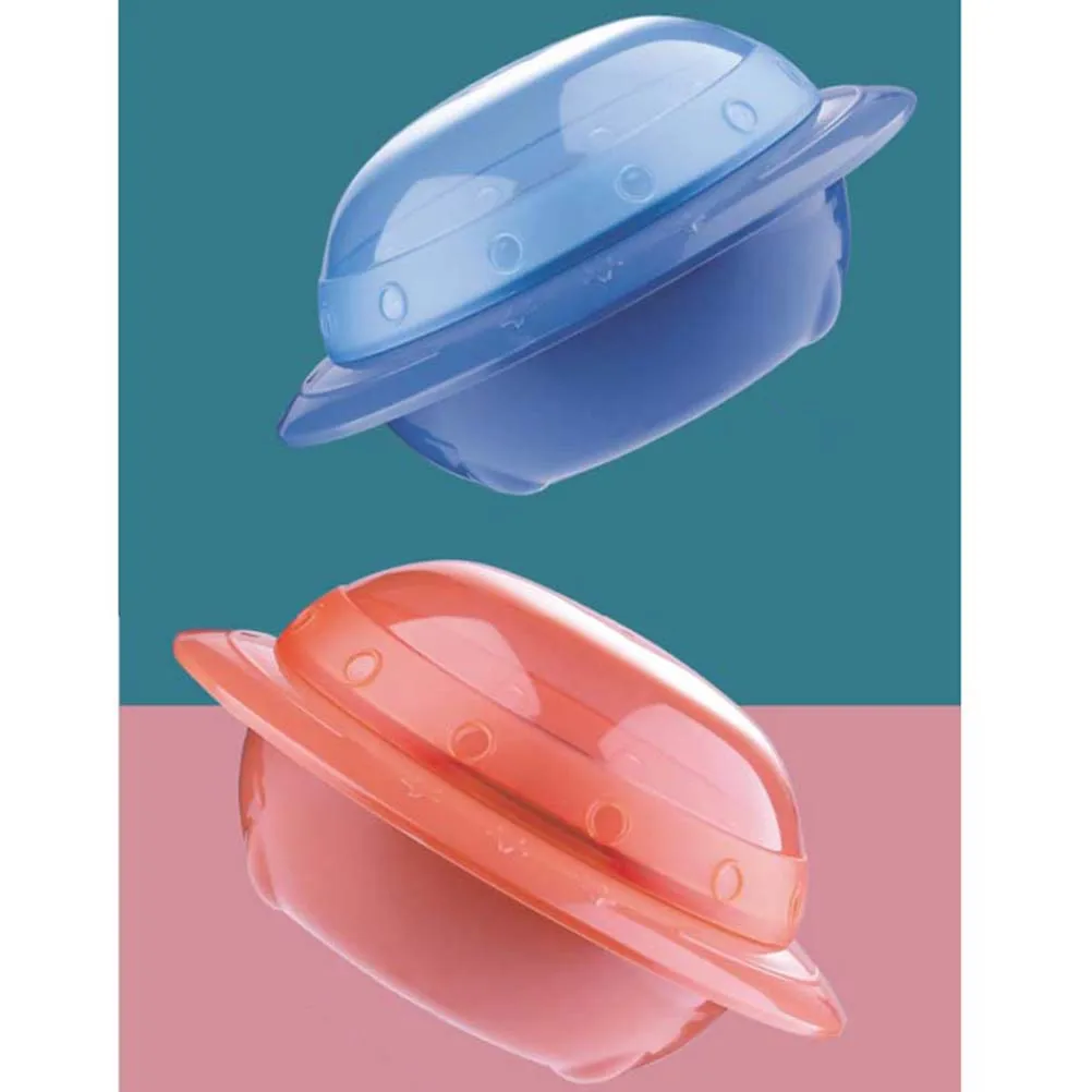 

1pc Stainless Steel Saucer Multi-Purpose Insulated Baby Insulation Food Food Serving Bowl Serving Bowl For Home Blue