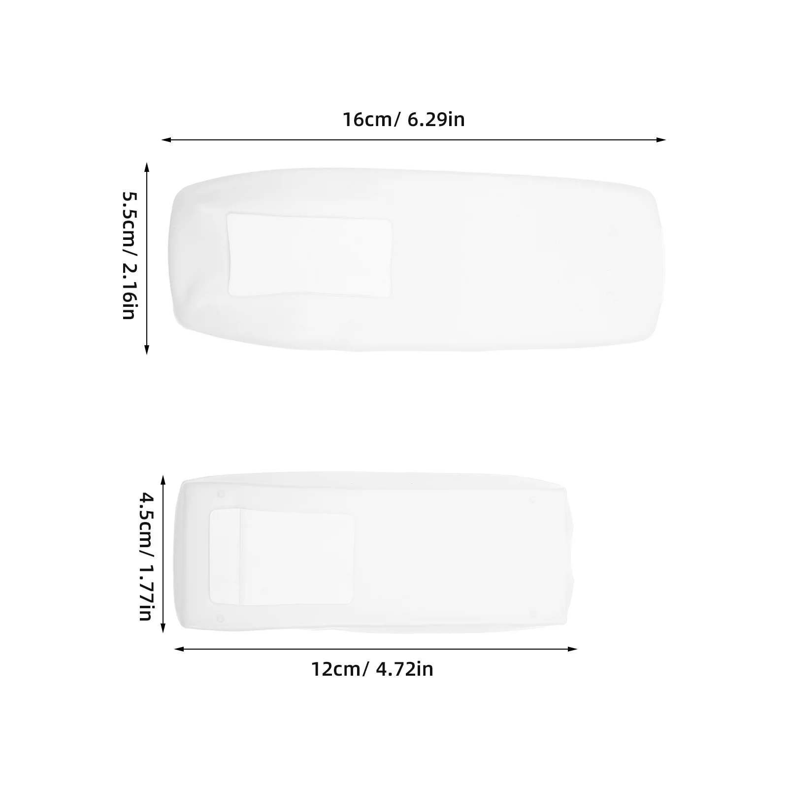 Funda impermeable para mando a distancia, funda protectora de silicona para mando a distancia, funda antideslizante a prueba de golpes para uso doméstico, 4 Uds.