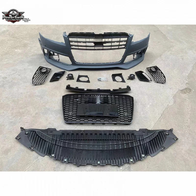 

Suitable for Audi A8 Modification Front Rs8 Cellular-Network Grille 2011-2018 Large Surrounding