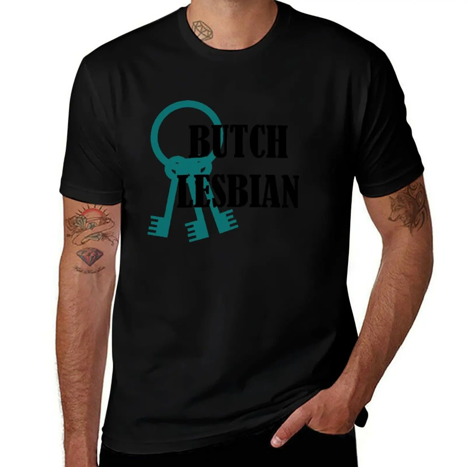 BUTCH LESBIAN T-Shirt Soft Anti-Shrink Cotton Tee T-Shirt