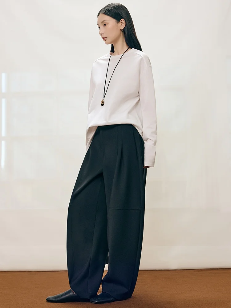 

Женские повседневные брюки Laceel: свободные, комфортные, воздушные, с высокой талией, из полиэстера, для ранней весны